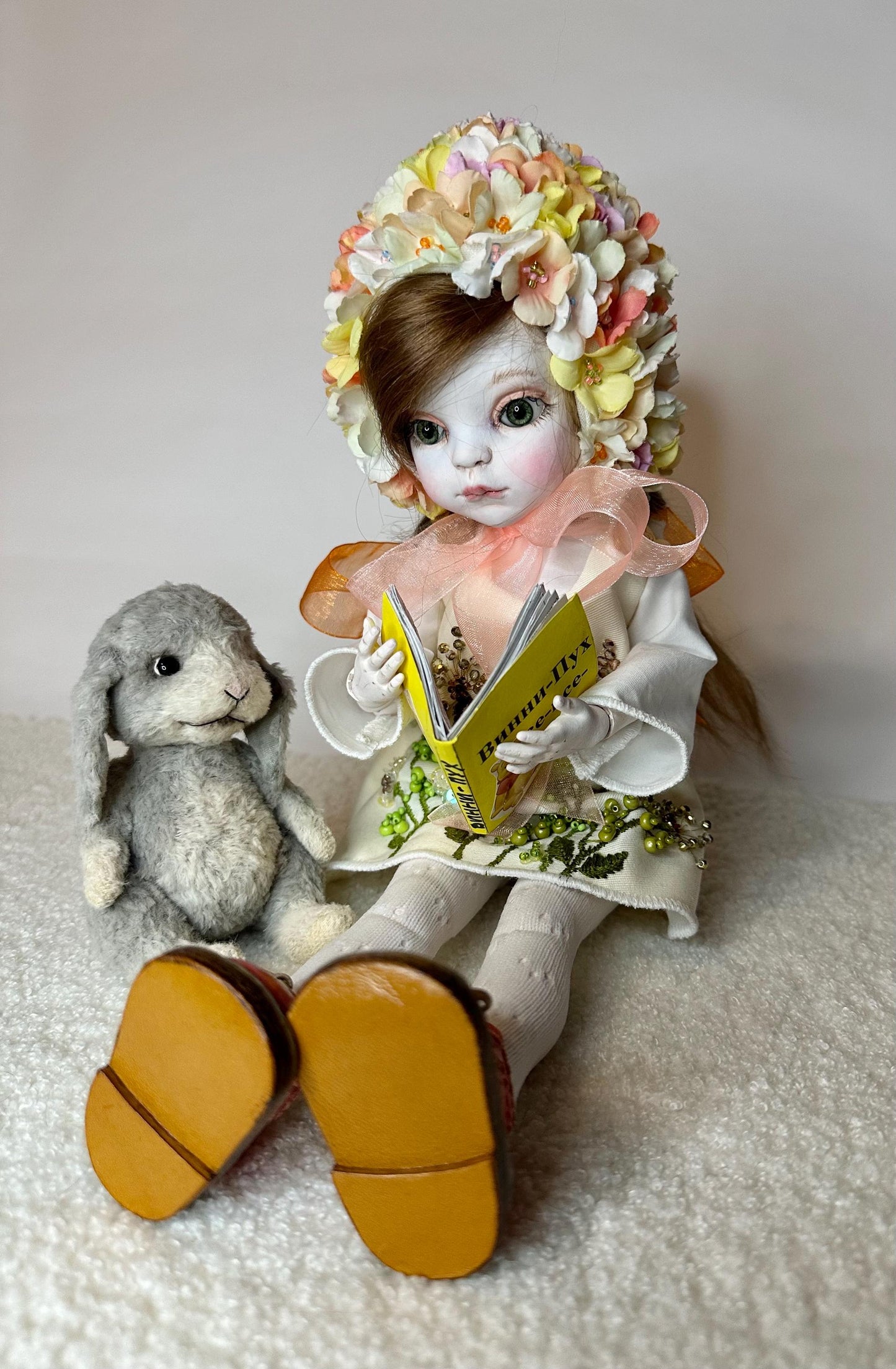 Willow — The Little Autumn Garden Doll 🍂 | OOAK BJD Doll | Handmade Ball Jointed Collectible