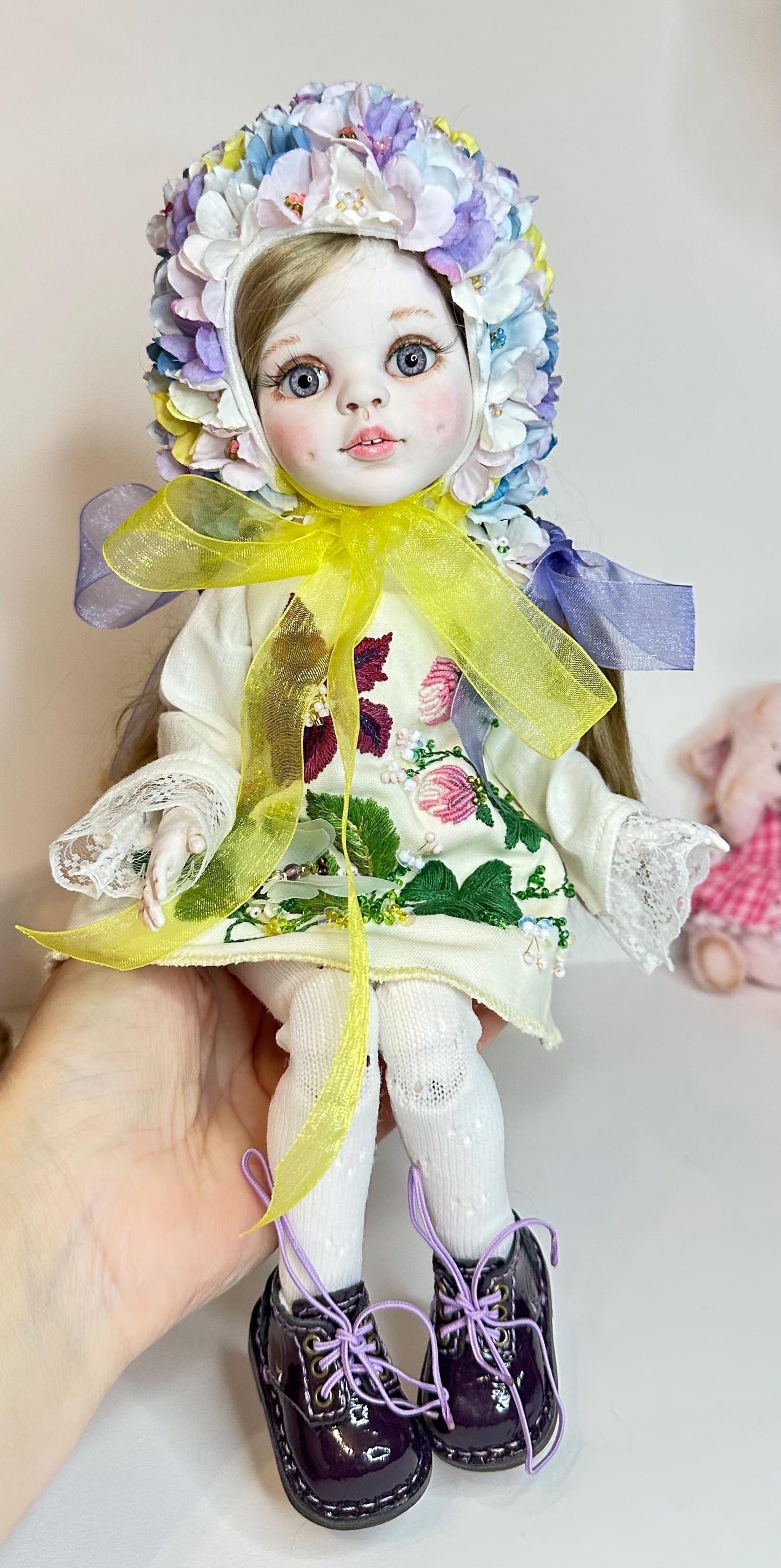 Elara - Doll - OOAK Handemade BJD Doll - Jointed Collectible Doll BJD -