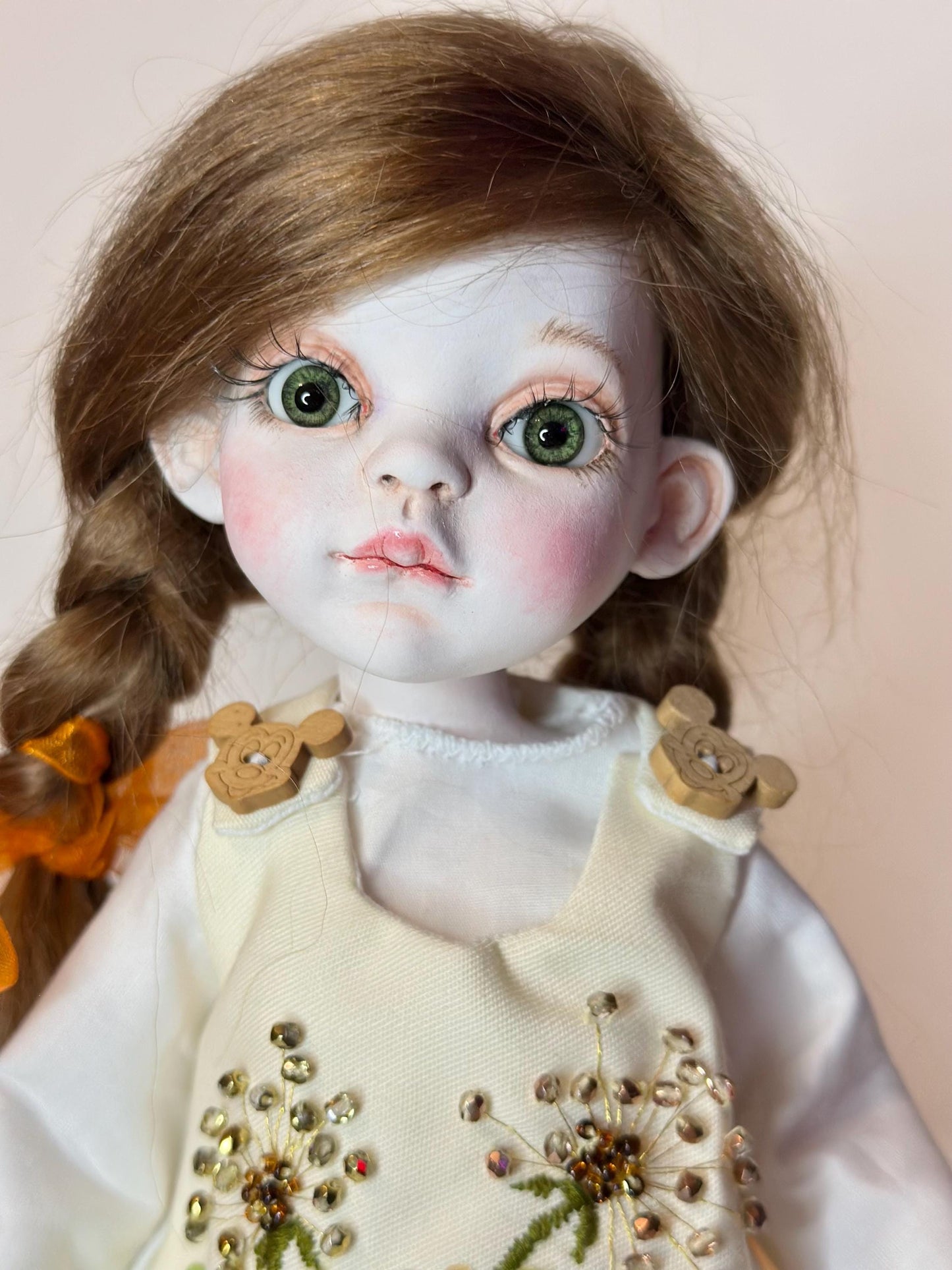 Willow — The Little Autumn Garden Doll 🍂 | OOAK BJD Doll | Handmade Ball Jointed Collectible