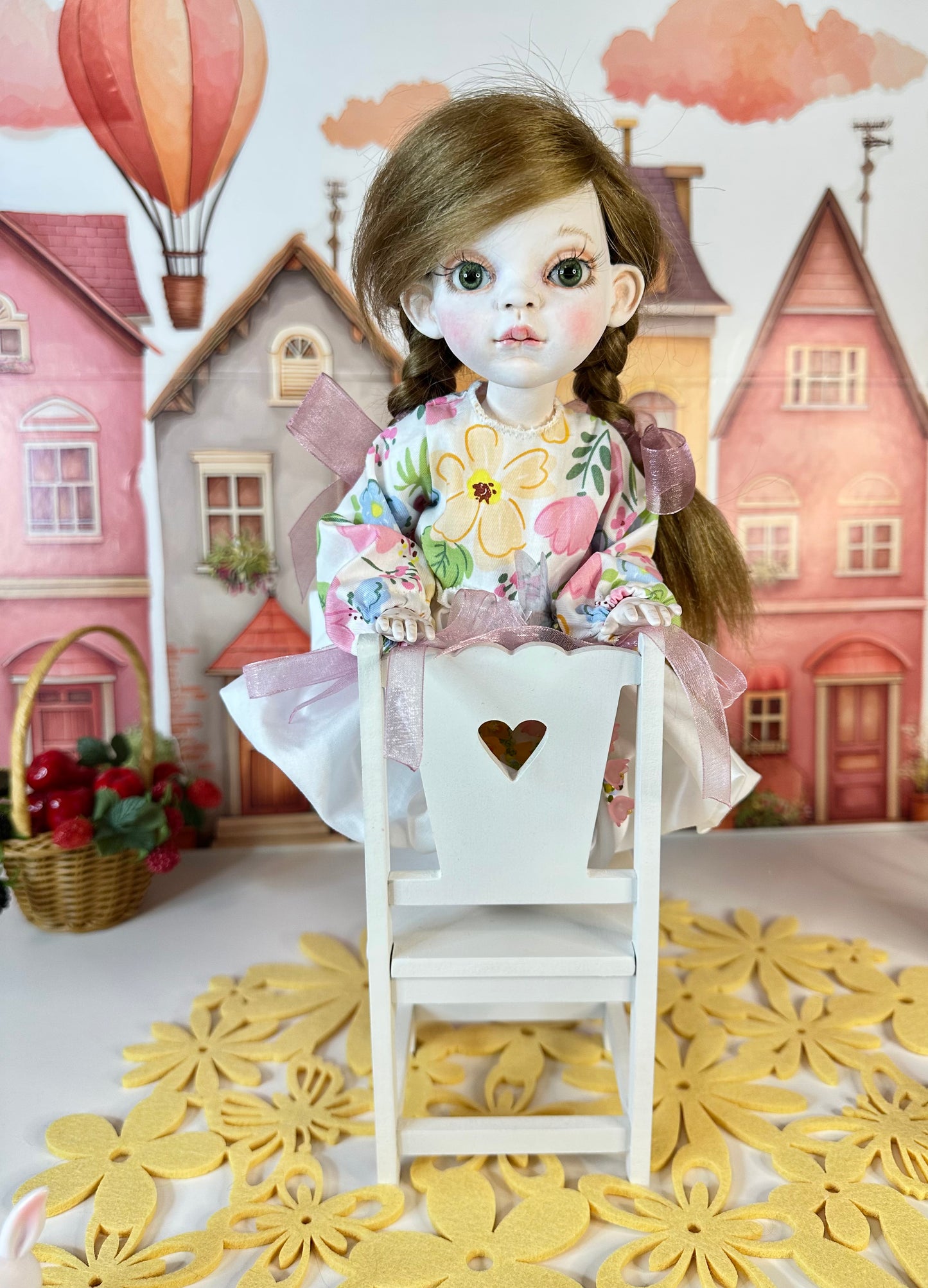 Willow — The Little Autumn Garden Doll 🍂 | OOAK BJD Doll | Handmade Ball Jointed Collectible